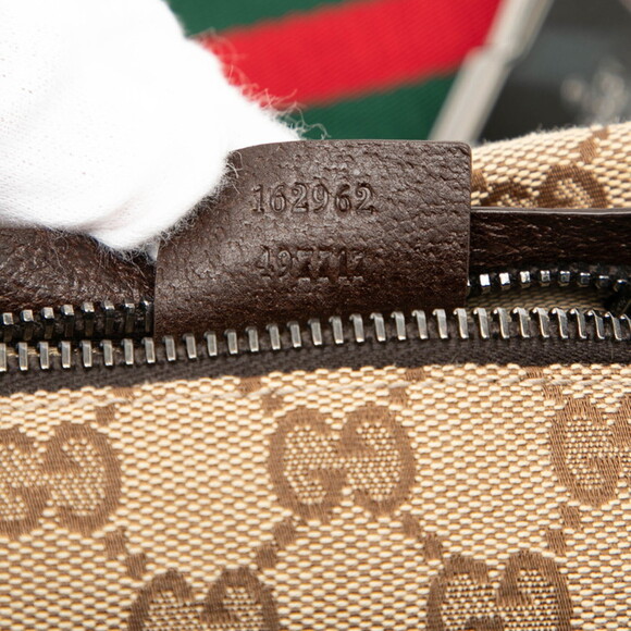 GUCCI Authentic Brown Leather Hobo Bag - Picture 6 of 6